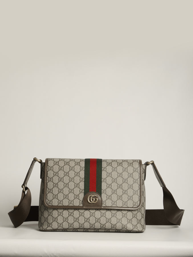 Gucci Ophidia Crossbody Bag Medium QT Beige