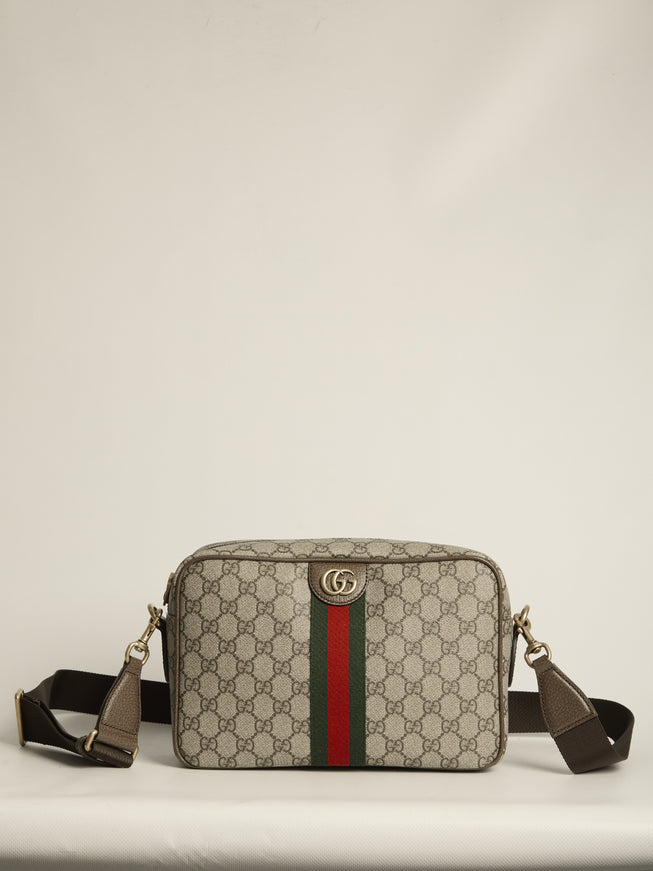 Gucci Ophidia Crossbody Bag QT Beige
