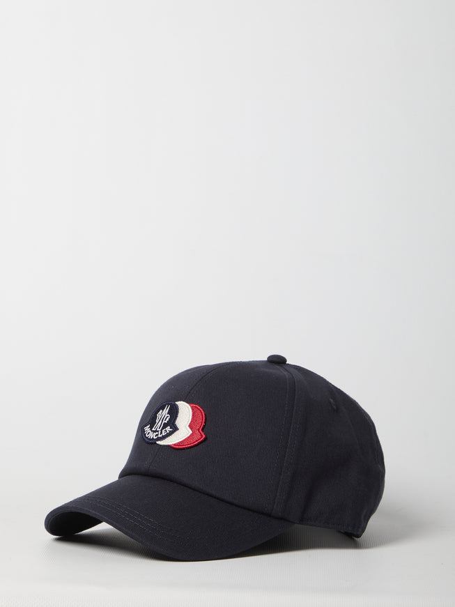 Moncler Tricolor Baseball Cap QT Blue