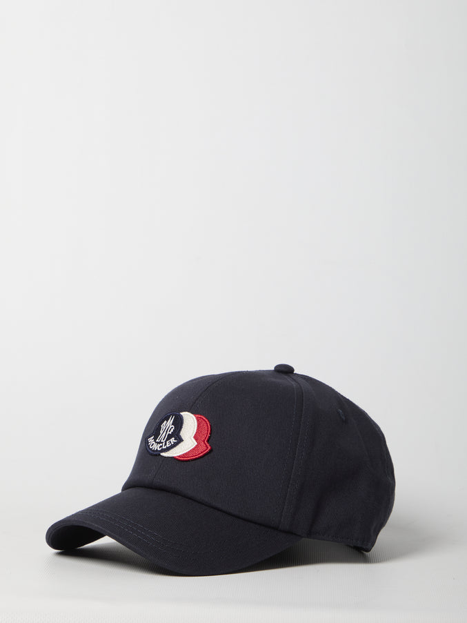 Moncler Tricolor Baseball Cap QT Blue