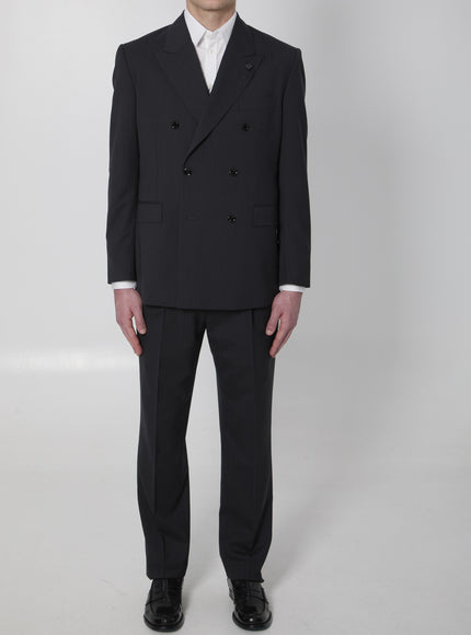 Lardini Feeling Double-breasted Suit Grey