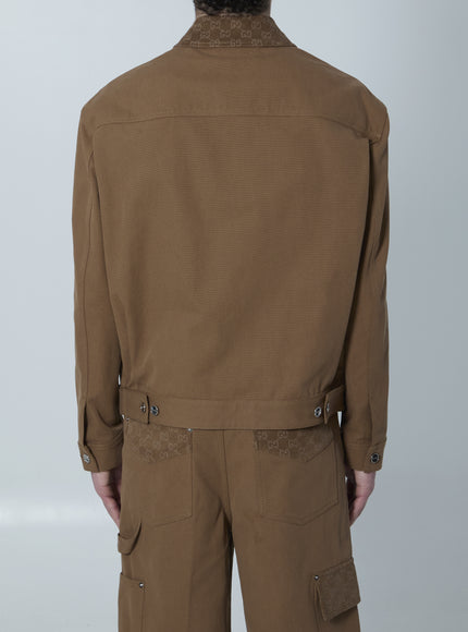 Gucci Camel Cotton Jacket