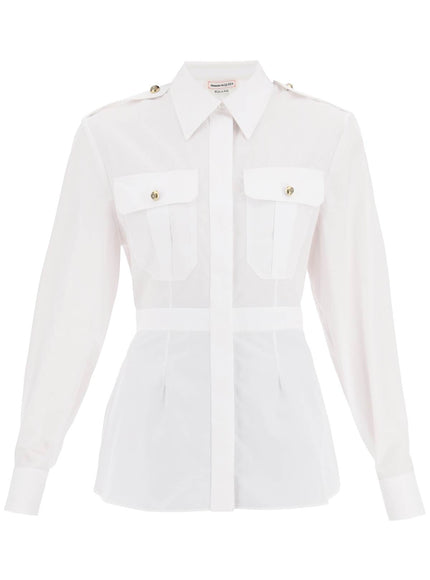 Alexander Mcqueen poplin shirt