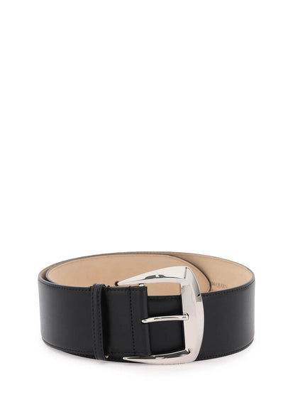 Alexander Mcqueen geometric buckle waist belt