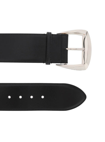 Alexander Mcqueen geometric buckle waist belt