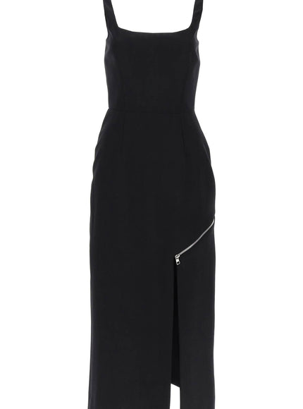 Alexander Mcqueen midi sheath dress with convertible panel