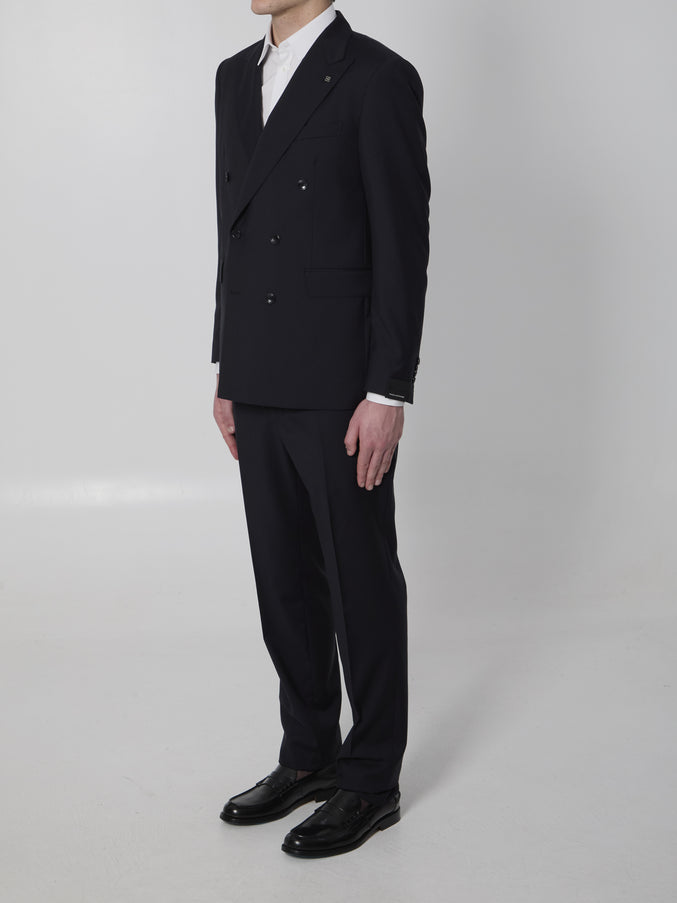 Tagliatore Super 110s Virgin Wool Double-breasted Suit