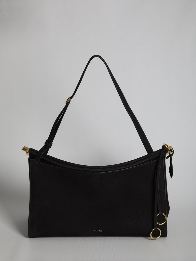 Alaia Le Click East West Large Bag QT Black