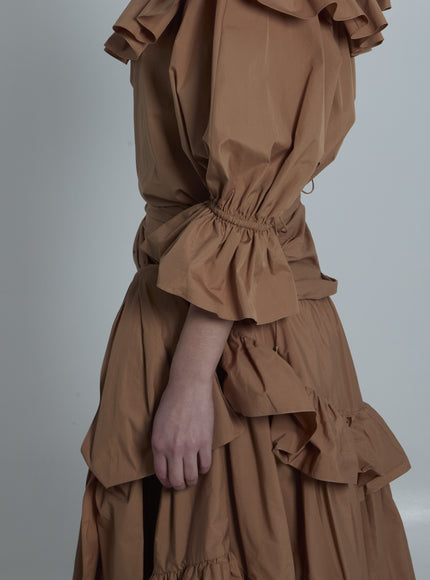 Chloe Maxi Skirt With Ruffles