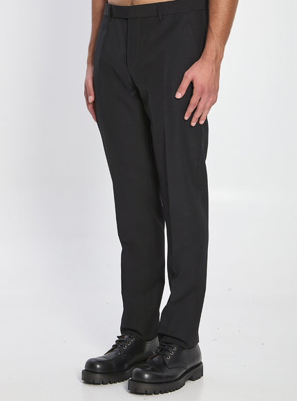 Dior Homme Tailored Trousers In Wool And Mohair