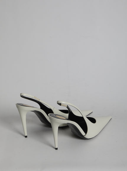 Saint Laurent Guermantes Pumps In Patent Leather