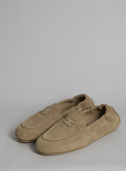 Celine Triomphe Loafer With Elastic Back