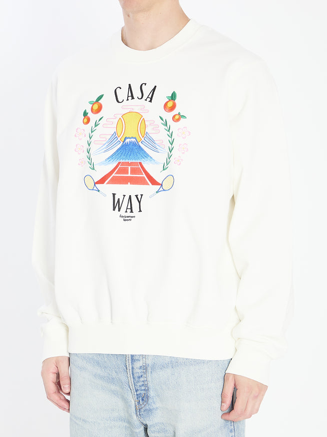 Casablanca Casa Way Mountain Sweatshirt