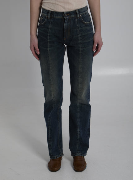 Versace Vintage Shibuya Jeans Blue