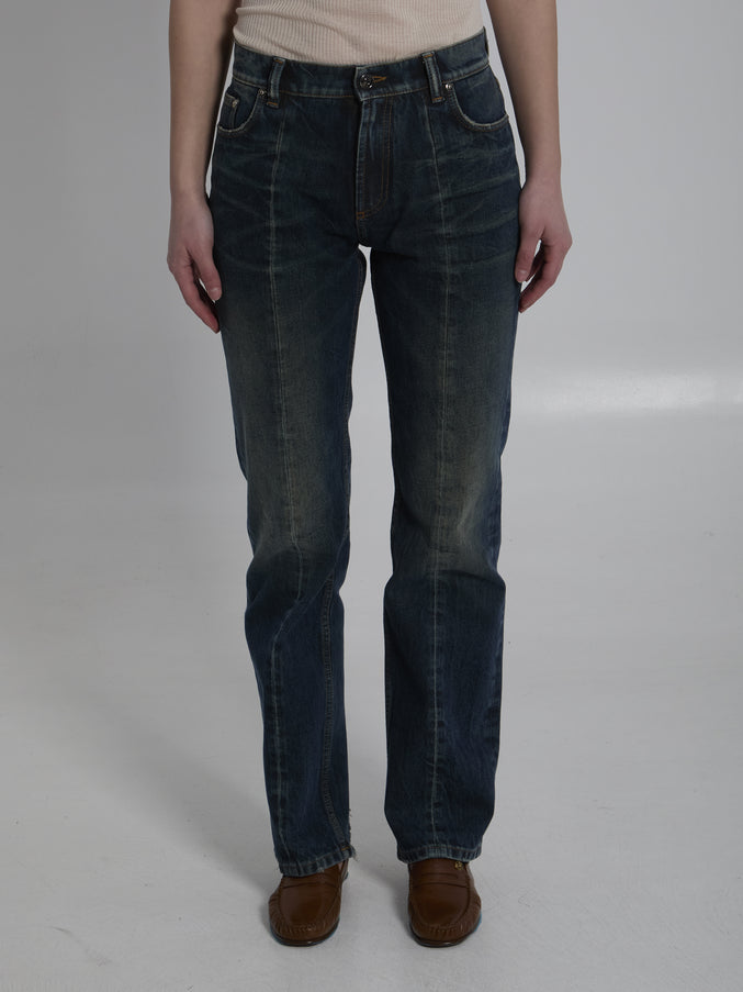 Versace Vintage Shibuya Jeans Blue