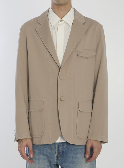 Dior Homme Lily Of The Valley Jacket Beige