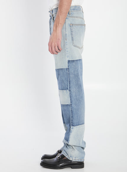 Gucci Patchwork Denim Jeans