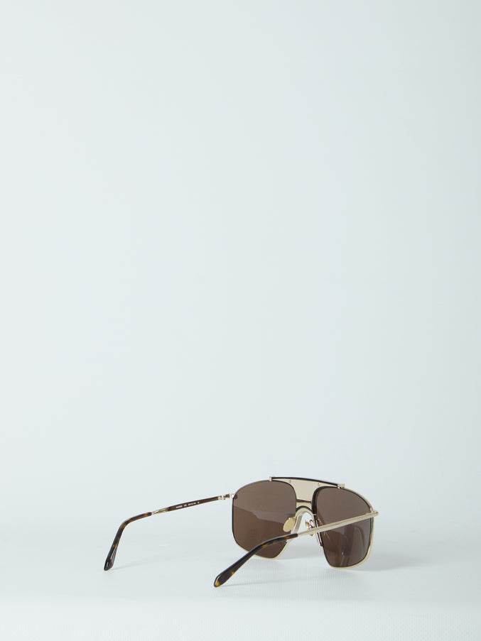 Alaia Square Aviator Sunglasses