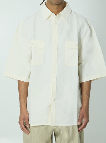 Willy Chavarria Corcoran Shirt White