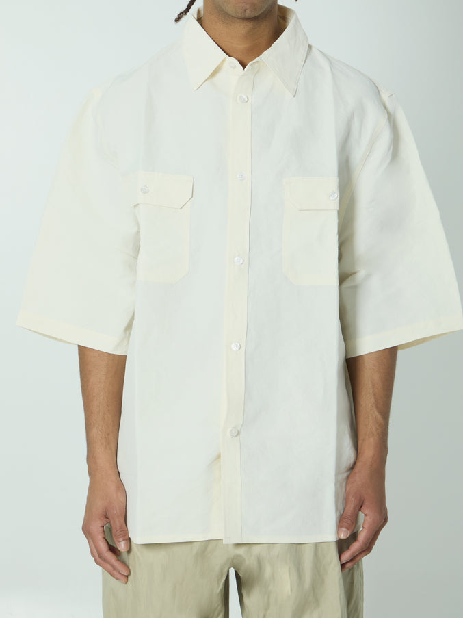 Willy Chavarria Corcoran Shirt White