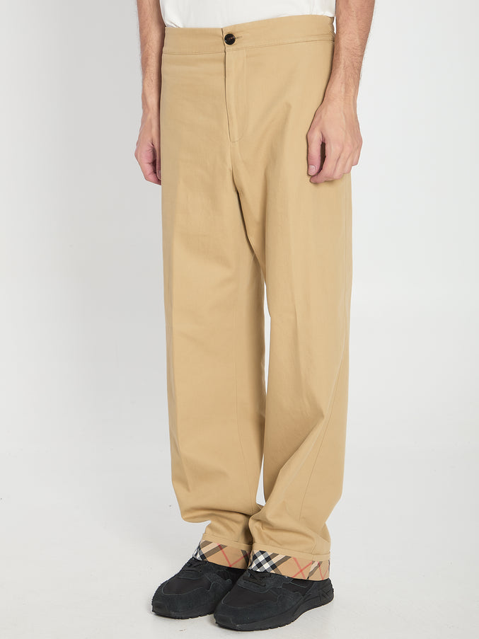 Burberry Trousers With Elastic Band
