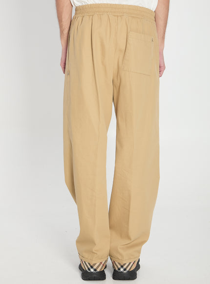 Burberry Trousers With Elastic Band