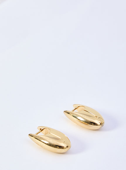 Bottega Veneta Ellipse Small Earrings