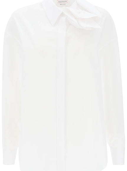 Alexander Mcqueen shirt with orchid detail