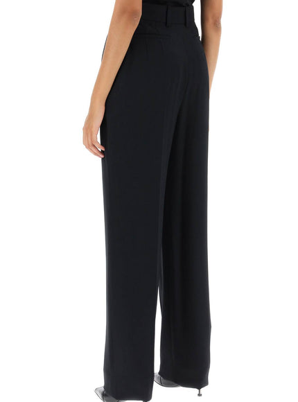 Alexander Mcqueen fluid crepe trousers