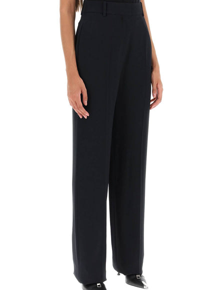 Alexander Mcqueen fluid crepe trousers