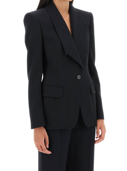 Alexander Mcqueen upside-down lapel jacket