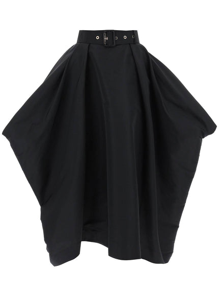 Alexander Mcqueen peg-top skirt in polyfaille