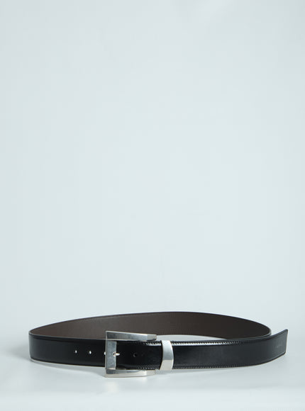 Versace Leather Belt Black