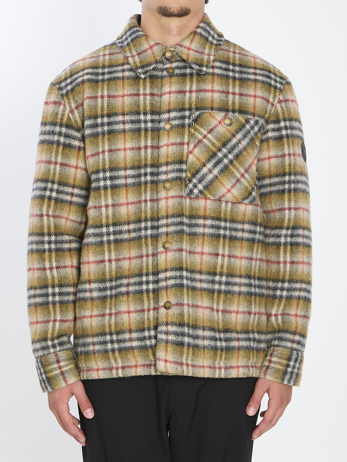 Burberry Check Overshirt Beige