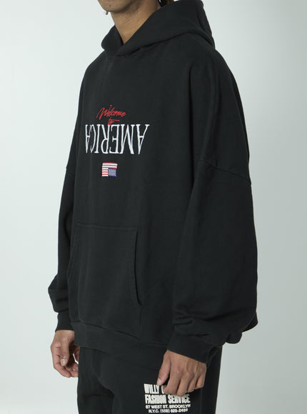 Willy Chavarria Welcome To America Hoodie