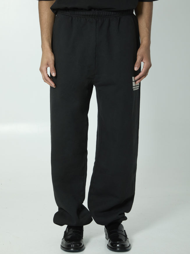 Willy Chavarria Fashion Service Track Pants Black