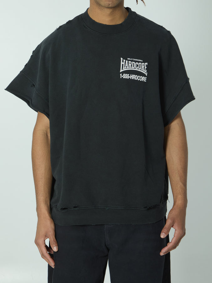 Willy Chavarria Hardcore T-shirt Black