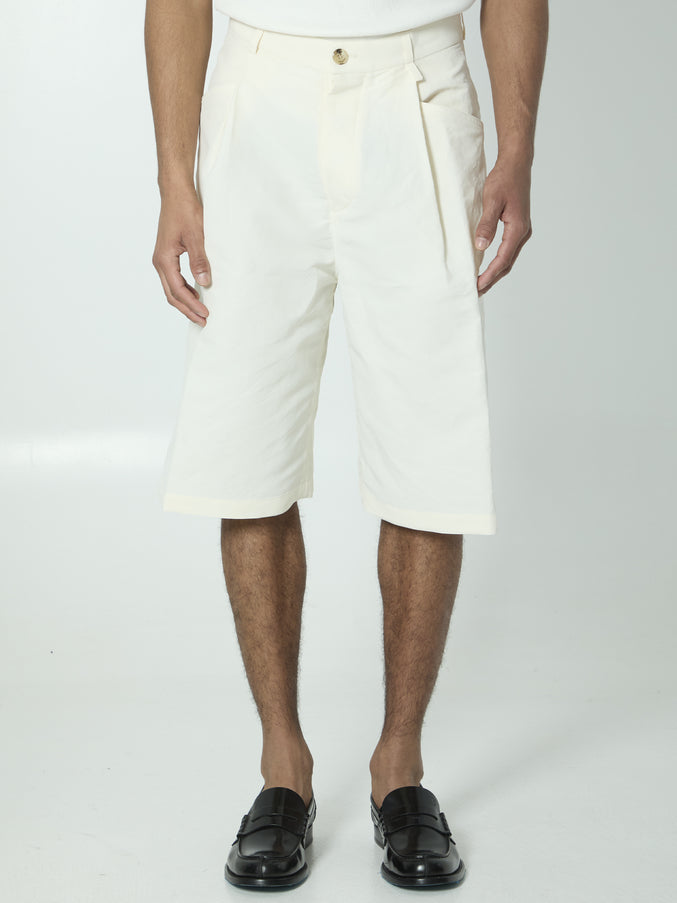 Willy Chavarria Chilango Shorts White