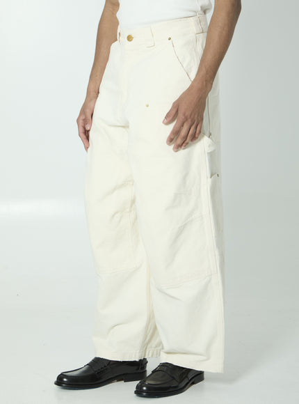 Willy Chavarria Stockton White Jeans