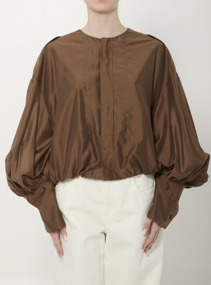The Latest Diana Lightweight Muslin Shirt Brown