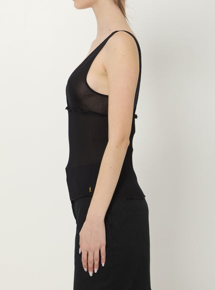 Saint Laurent Cassandre Tank Top