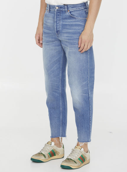 Gucci Washed-out Denim Jeans