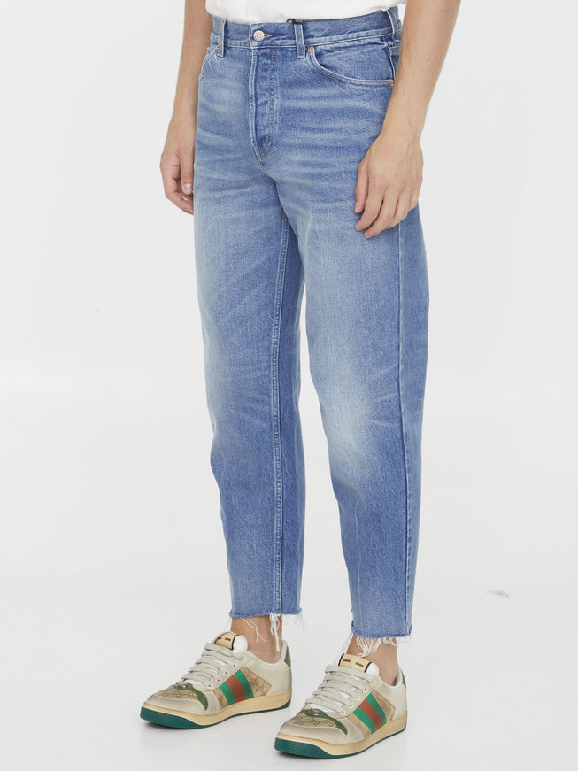 Gucci Washed-out Denim Jeans