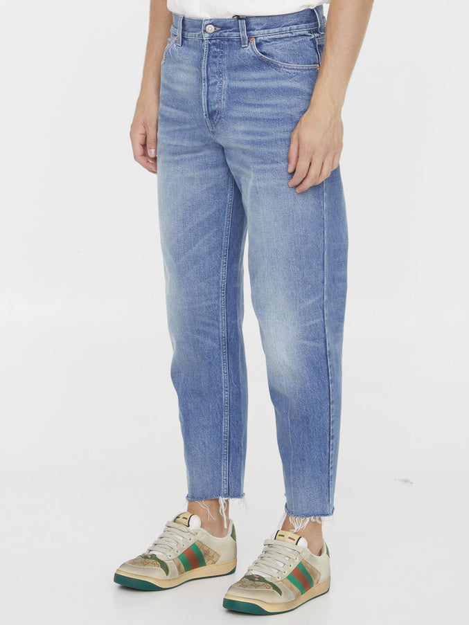 Gucci Washed-out Denim Jeans