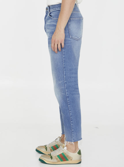 Gucci Washed-out Denim Jeans
