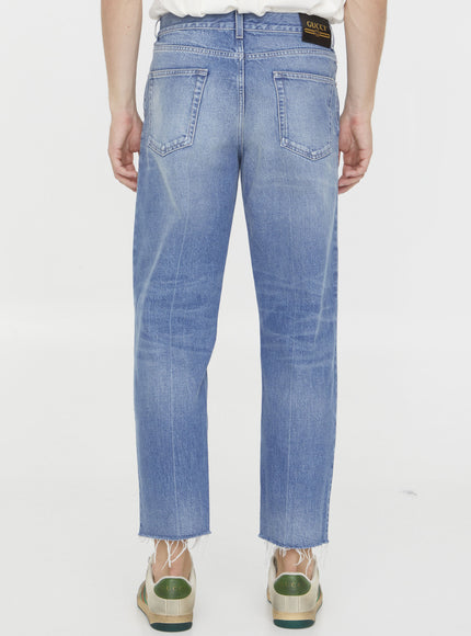 Gucci Washed-out Denim Jeans