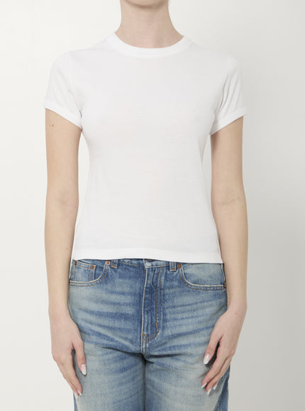 Saint Laurent Cassandre T-shirt White