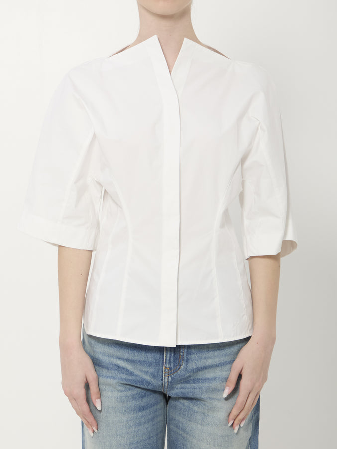 Jacquemus Moisson Shirt White