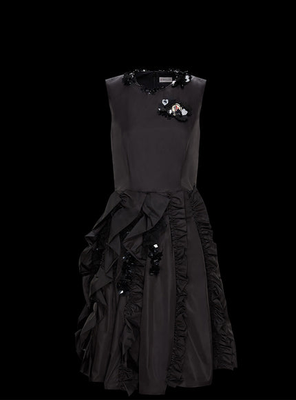 Moncler Rocha Black Dress Black