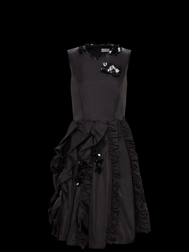 Moncler Rocha Black Dress Black